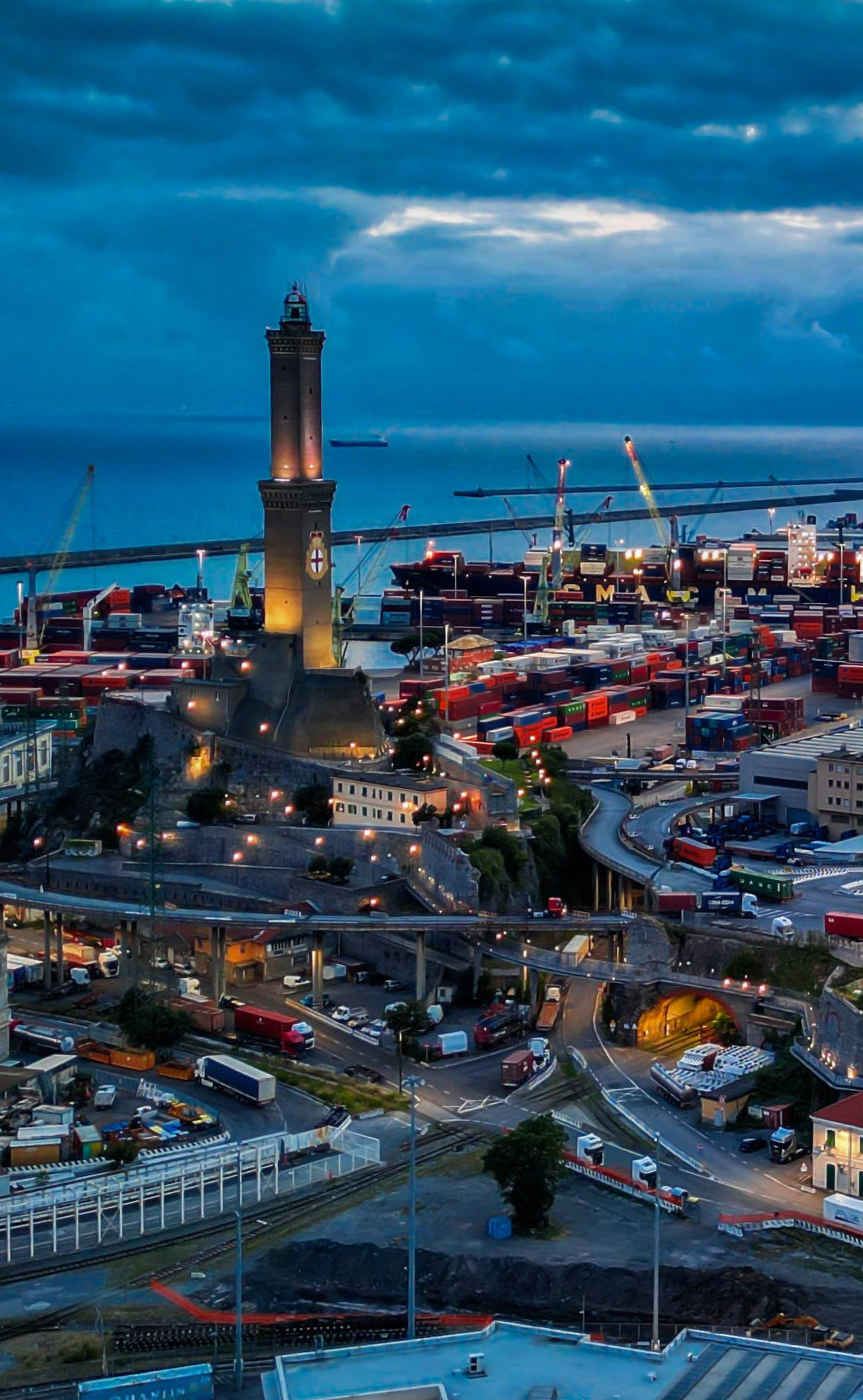 Genova by Drone